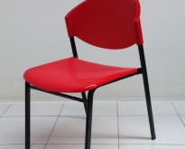 เก้าอี้โพลี ขาเหล็กแป๊ปไข่ รุ่น CP-03-P ราคา 430 บาท โทร. 099-326-0005