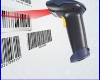 บาร์โค้ดสแกนเนอร์ 1D USB barcode scanner handheld laser barcode scanner LC-