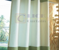 Click Curtain  ผ้าม่านสำเร็จรูปที่มีจำหน่ายหลากสไตล์ เช่น ม่านตอกตาไก่