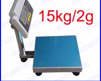 เครื่องชั่งดิจิตอลตั้งโต๊ะ Electrical platform scale LSA-TCS-15 (15kg/2g) แ