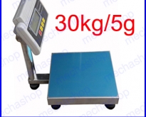 เครื่องชั่งดิจิตอลตั้งโต๊ะ Electrical platform scale LSA-TCS-30 (30kg/5g) 