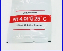 ผงสำหรับละลายน้ำเตรียม calibration buffer PH 4.00 สำหรับเครื่องวัด pH