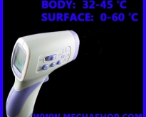 เครื่องวัดอุณหภูมิ วัดไข้ ดิจิจอลเทอโมมิเตอร์ Digital Forehead Infrared Bod
