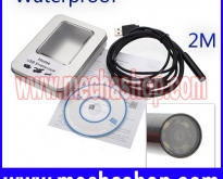 กล้อง ไมโครสโคป สายยาว 2M 6.5Ft USB Borescope Endoscope Waterproof Inspecti