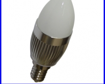 หลอดไฟ LED E14-3512C 3W 220V สีขาว 40 000 ชั่วโมง (ใช้แทนหลอดไส้20-25W ) ยี