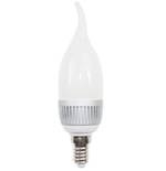 หลอดไฟ LED E14 3W 220V สีขาวอมเหลือง 40,000 ชั่วโมง (ใช้แทนหลอดไส้20W )