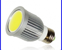 หลอดไฟ LED COB 5W-E27 220V 6000K สีขาว (เทียบเท่าหลอดฮาโลเจน 20-40W) 50 000