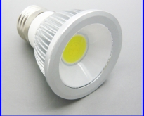 หลอดไฟ LED COB 3W E27 220V 330lm 6000K สีขาว (50,000 ชั่วโมง)