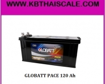 GLOBATT PACE 120 Ahแบตเตอรี่ดีพไซเคิล ชนิดน้ำ แต่ดูแลรักษาน้อย(รุ่นประหยัด)