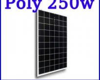แผงโซล่าเซลล์ 250W มาตรฐาน UL TUV IEC ใช้กับโครงการ Solar rooftop ได้