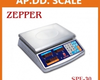  เครื่องชั่งดิจิตอลคำนวณราคา 30kg ยี่ห้อ ZEPPER รุ่น SPE-30 ราคาพิเศษ