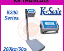 เครื่องชั่งน้ำหนักและวัดส่วนสูง 200kg ยี่ห้อ K-SCALE รุ่น K200 ราคาประหยัด
