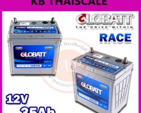 แบตเตอรี่ Lead Acid ยี่ห้อ GLOBATT รุ่น RACE 12V แบตเตอรี่รถยนต์