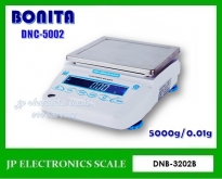  เครื่องชั่งดิจิตอล5000กรัม ละเอียด 0.01g ยี่ห้อ BONITA รุ่น DNC5002  