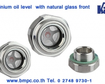 Column level indicator, Oil level gauge, sight glasses, oil plug, Screw plu