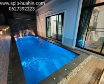 Project SPLP Poolvilla 3 Hua Hin, detached house with a large swimming pool