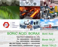 บอแรกซ์ 5น้ำ, Borax Pentahydrate, Borax 5น้ำ, 5 mol Borax, บอแรกซ์อเมริกา, 