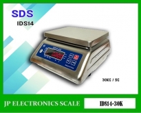 ตาชั่งกันน้ำ 30กิโลกรัม พิกัดน้ำหนัก 30kg ยี่ห้อ SDS รุ่น IDS14-30K 